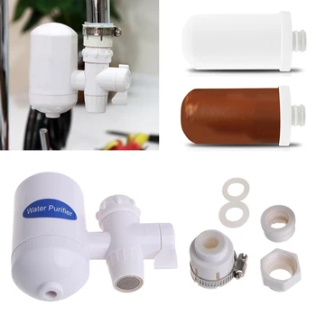 

Home Kitchen Cleanable Ceramic Cartridge Faucet Tap Water Clean Filter Purifier Whosale&Dropship
