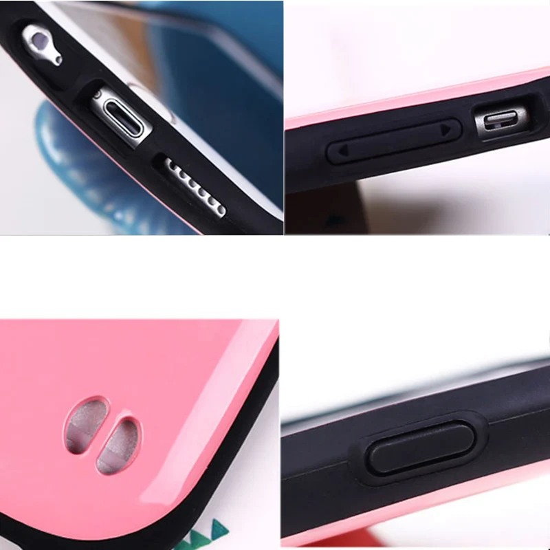 Гладкий глянцевый противоударный чехол для телефона iphone 11 pro Max iFace ремешок с отверстием для задней крышки для iphone XR X XS MAX 8 7 6S Plus 5S SE