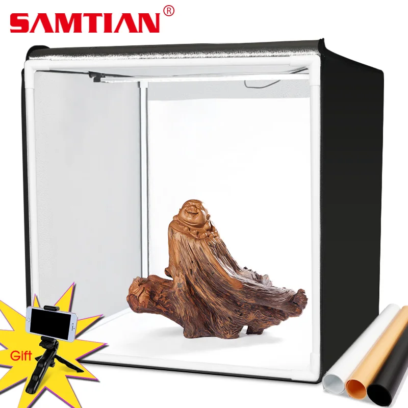 SAMTIAN светильник 40 см коробка для фотографий складной софтбокс с фотографиями 3