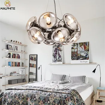 

Modern Speakers Pendant Lights Nordic Retro LED Hanging Lamp Luminaire Living Room Restaurant Industrial Decor Lighting Fixtures