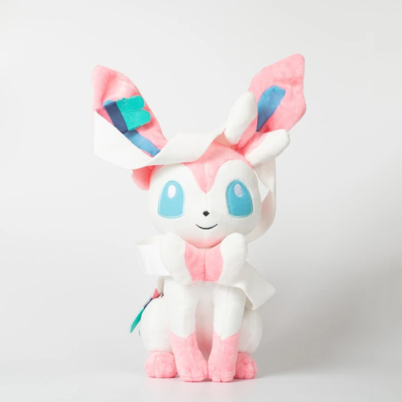 Tomy New Pokemon Sylveon Large Plush Toy Soft Stuffed Animal Doll Animation Surrounding Decorate Xmas Best Gift Children | Игрушки и
