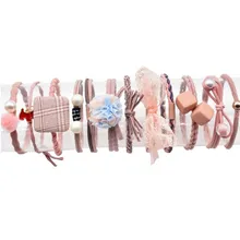 Детские аксессуары для волос; резинка для волос с жемчугом; повязка для волос для девочек; головной убор для завязывания волос; Детская повязка для волос