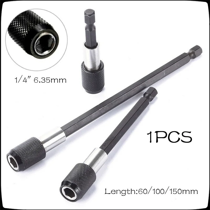 Electric Drill Screwdriver Long Screwdriver Adapter Extension Rod