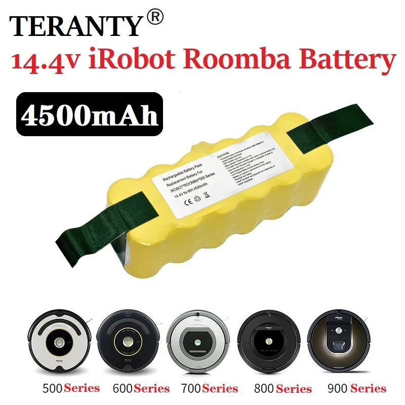 Аккумулятор для пылесоса iRobot Roomba перезаряжаемая батарея 14 4 А 500 В 600 700 800 900 770 780 570