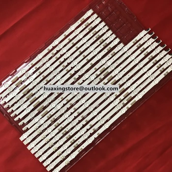 

New 18 PCS/set LED strip for Sam sung UE55JU6800 UE55JU6800K V5DR_550SCA_R0 V5DR_550SCB_R0 BN96-38482A BN96-38481A