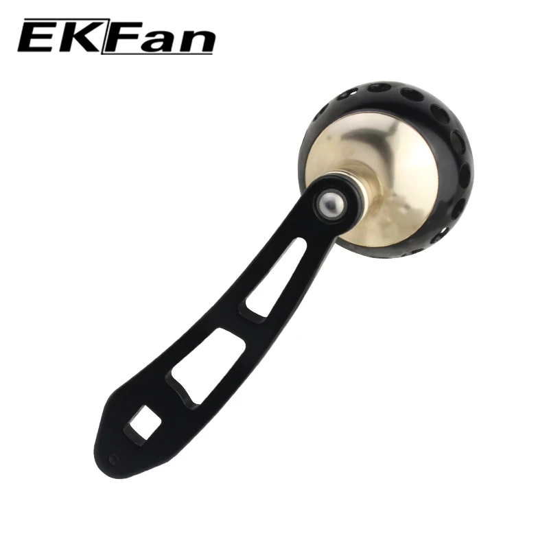 EKFan 7*4 мм 8*5 Рыболовная катушка из алюминиевого сплава рокер прочная одинарная