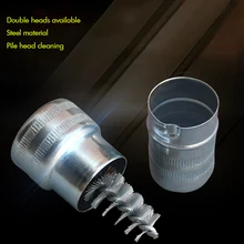 Автомобильная батарея стальная проволока Чистящая Щетка Очиститель грязи коррозии батарея пост терминал кабель Очиститель ворсовая головка ручная щетка для чистки