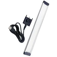 Светодиодный светильник, водонепроницаемый, жесткая полоса, светильник для шкафа, датчик движения тела, светодиодный светильник s, светильник для кровати, шкаф для кухни