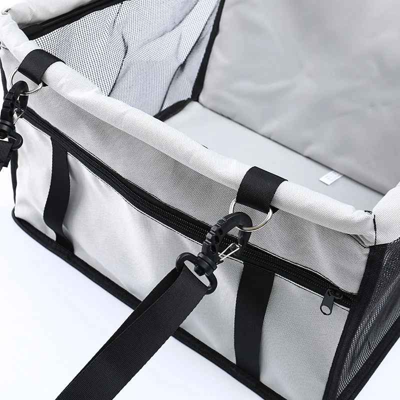 Five-color Pet Basketball Bag Breathable Pet Car Mat Net Bag Dog Car Waterproof Pad Breathable Safety Pet Travel Basket Hot