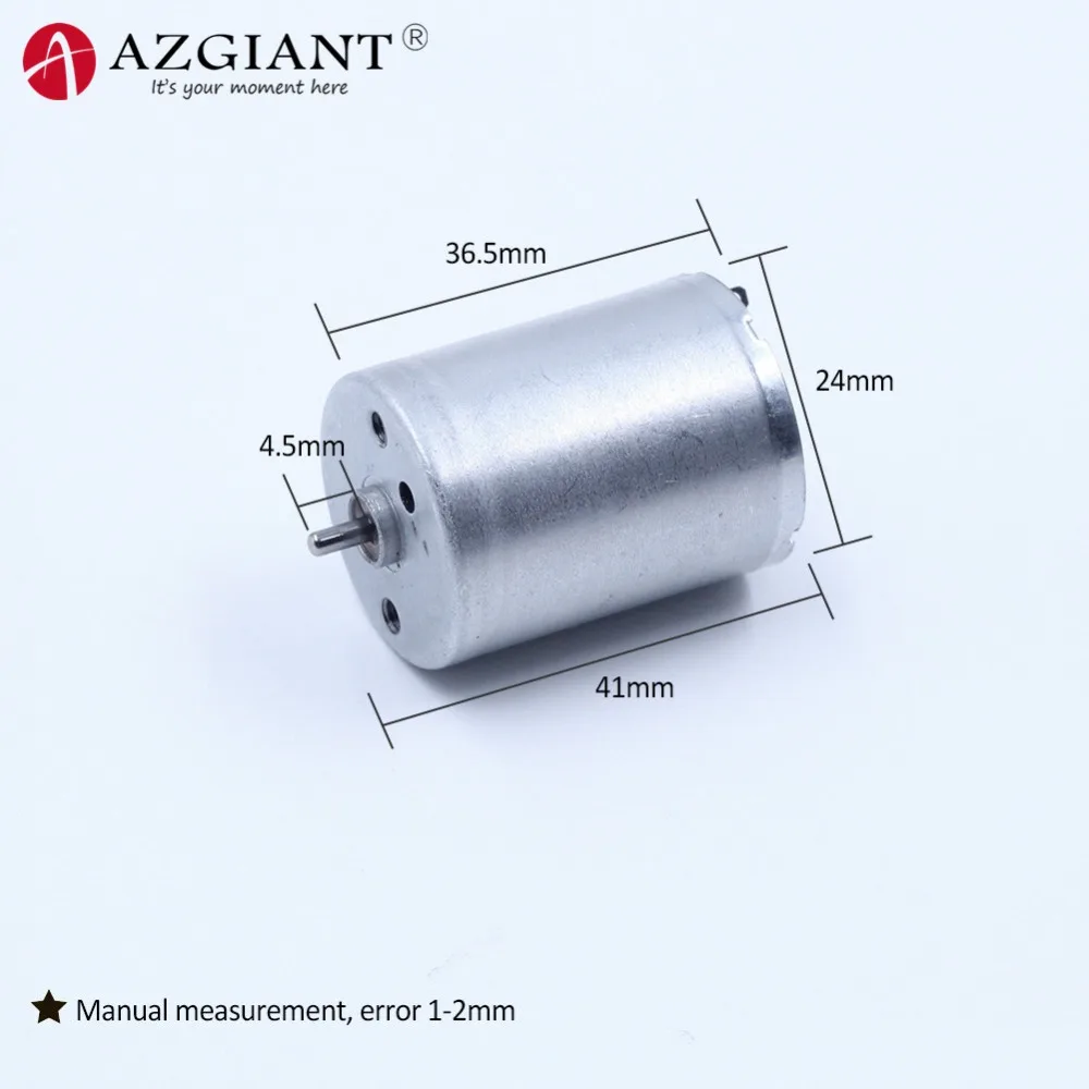 

RK-370CA-12V 3500 rpm micro DC motor working for Turbine, gearbox, printer etc