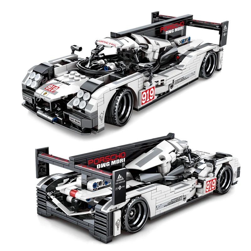 

Creator MOC Fit Legoing Technic Series The Super Racing Car 919 Model Kit Building Blocks Bricks Educational Kids Toys DIY Gifts