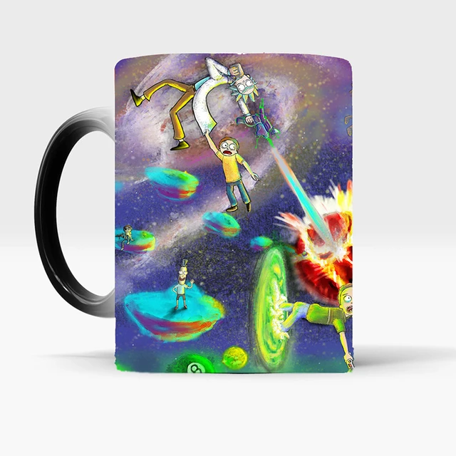 $US $10.62 2020 New 350ml Creative Cartoon Rick and Morty Magic Color Changing Mug Milk Coffee Ceramic Cup Nov