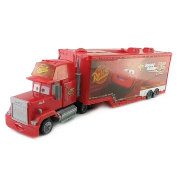 

51cmGenuine Disney Pixar 2 3 Movie Car Story Super Large McQueen 95 Diecast Container Transporter Model Simulation kids Gift Boy