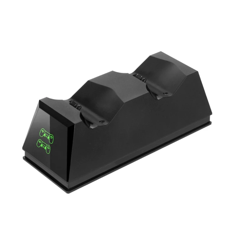 

PS4 Charger Charging Dock Station Dual USB with LED Indicators Gamepad Charger