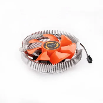

PC CPU Cooler Cooling Fan Heatsink for LGA775 1155 AMD AM2 AM3 754 CPU Cooling Fans Computer Fan Orange