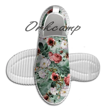 

Rpe Seamless Floral Pattern Running Shoes Walking Shoes Summer Comfortable light weight Jogging Yoga shoes