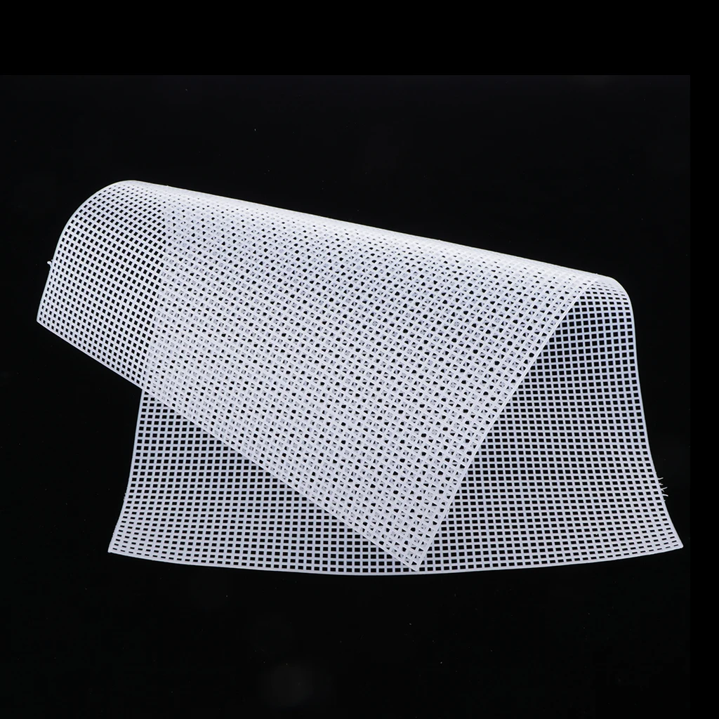 Rug Hooking Mesh Canvas DIY Bag Making Plastic Cloth Handwork Materials