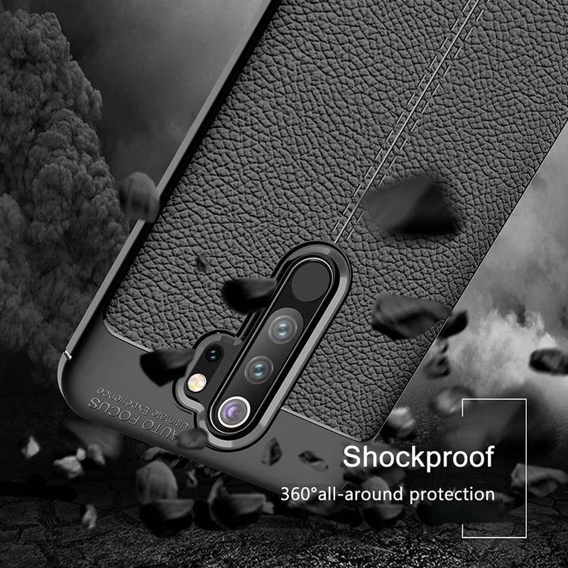 Чехол для Xiaomi Redmi Note 8 Pro противоударный бампер матовый Силиконовый чехол из ТПУ 7 6