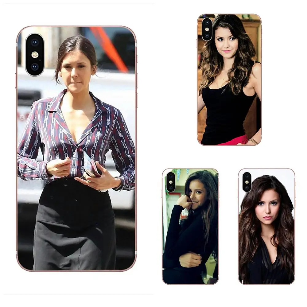

For Samsung Galaxy Note 5 8 9 S3 S4 S5 S6 S7 S8 S9 S10 5G mini Edge Plus Lite TPU Wholesale Nina Dobrev The Vampire Diaries