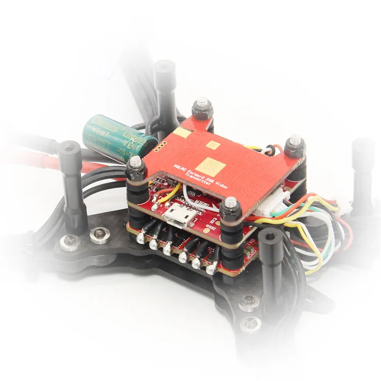 HGLRC F460-FD VTX стек для гоночного дрона FPV F4 FC 60A 4в1 ESC 400 МВт VTX