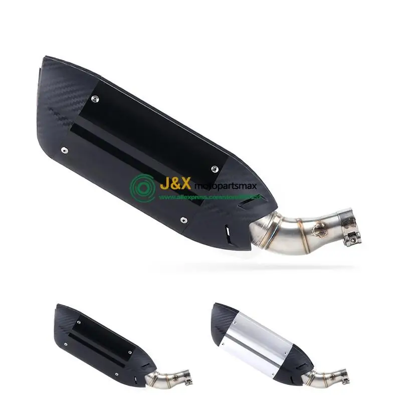MT-03 MT03 мотоцикл глушитель трубы среднего звенья трубы Escape для YAMAHA YZF-R3 R3 R25 R30 слипоны