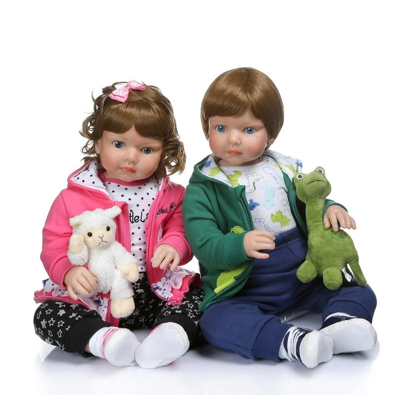 Poupee Reborn En Silicone Pour Enfant 70cm Taille Reelle Du Bebe 1 An Fille Et Garcon Modele De Vetements En Cadeau Aliexpress