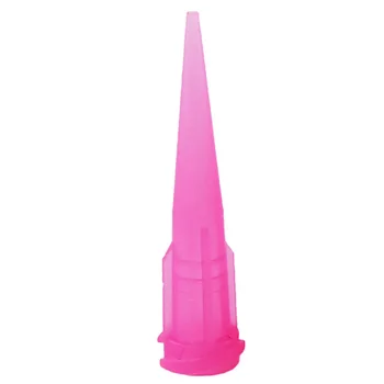 

Series TT High Density Polyethylene UV Light Block Taper Tip for Fluid Dispensing Needle 1.25" Tip Size 20G, Pink