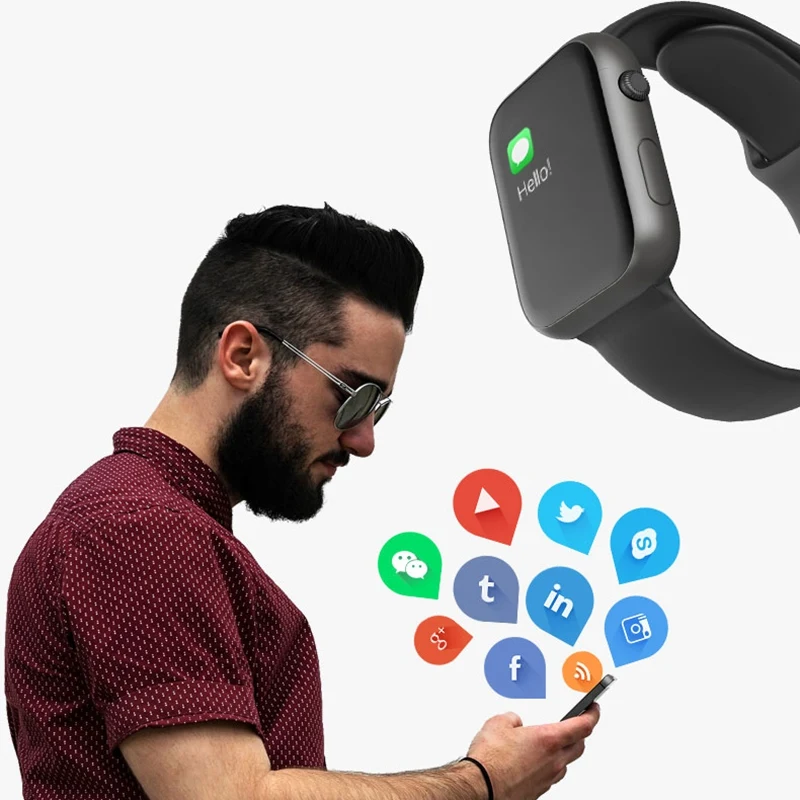Новинка, Bluetooth, женские и мужские умные часы, пульсометр, кровяное давление, фитнес-трекер, PK B57 IWO 8 9 Q9, умные часы для IOS Android