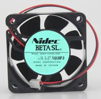 

Original for Nidec D06T-12PS5 04B 12V 0.32A 6025 6cm 60mm 60X60X25 mm server fan