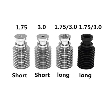 

E3D V6 Extruder Radiator Remote All-Metal Long / Short distance Heat Sink Pipe For 1.75mm / 3mm Feeding For 3D Printer