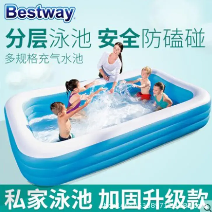 

Bestway Children's Inflatable Pool Thicken Baby Play Pool Infant Family Pool Baby Bath