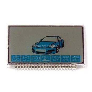 

B9 LCD Display Metal Feet for Car Alarm Starline B9 C9 KGB FX-7 FX7 FX 7 Jaguar EZ-one KGB EX-8 Lcd Remote Control Key Keychain