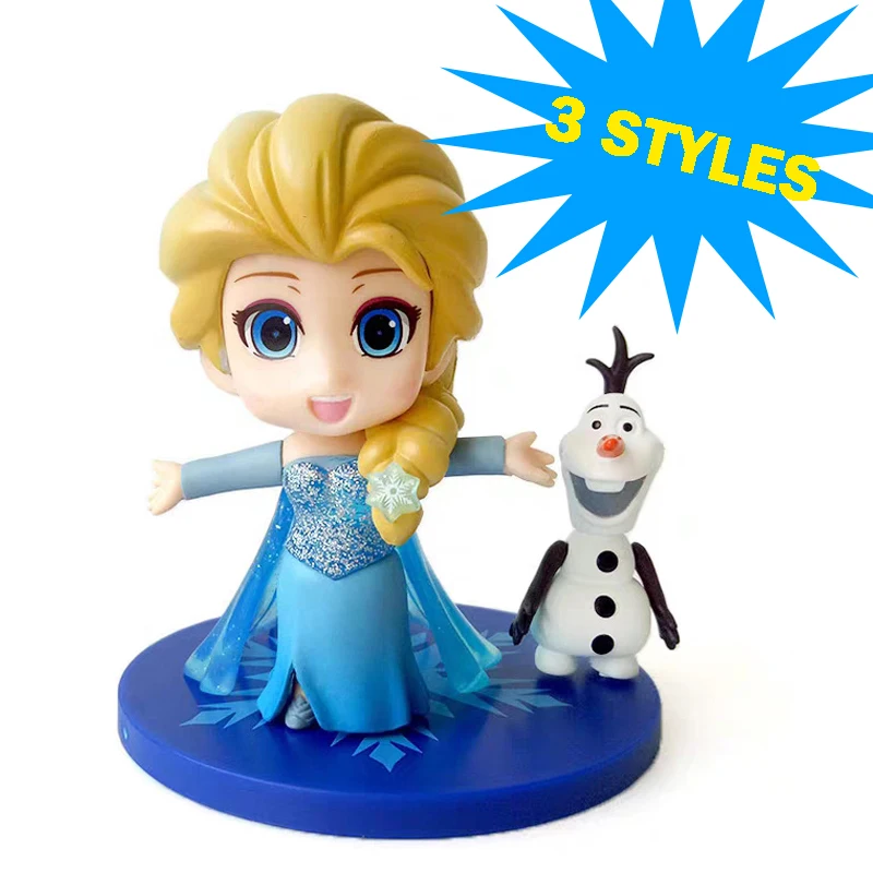 frozen character toy set