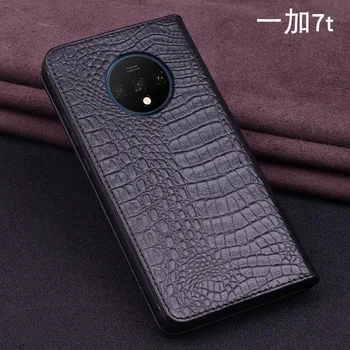 

Natural Genuine Leather Ultra Thin Case For Oneplus 7t Pro/oneplus 7t Cover For Oneplus 7 Pro/oneplus 7 Flip Case Leather Cover