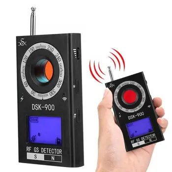 

Multi-Functional Full Frequency Band Signal Detector 1MHz-6.5GHz Wireless Mini Cameras Detector