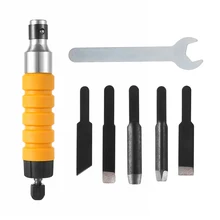 Инструмент для резьбы по дереву набор скульптур мебель резьба по дереву электрическая резьба по дереву наконечники гаечный ключ гибкий вал ручка молотка