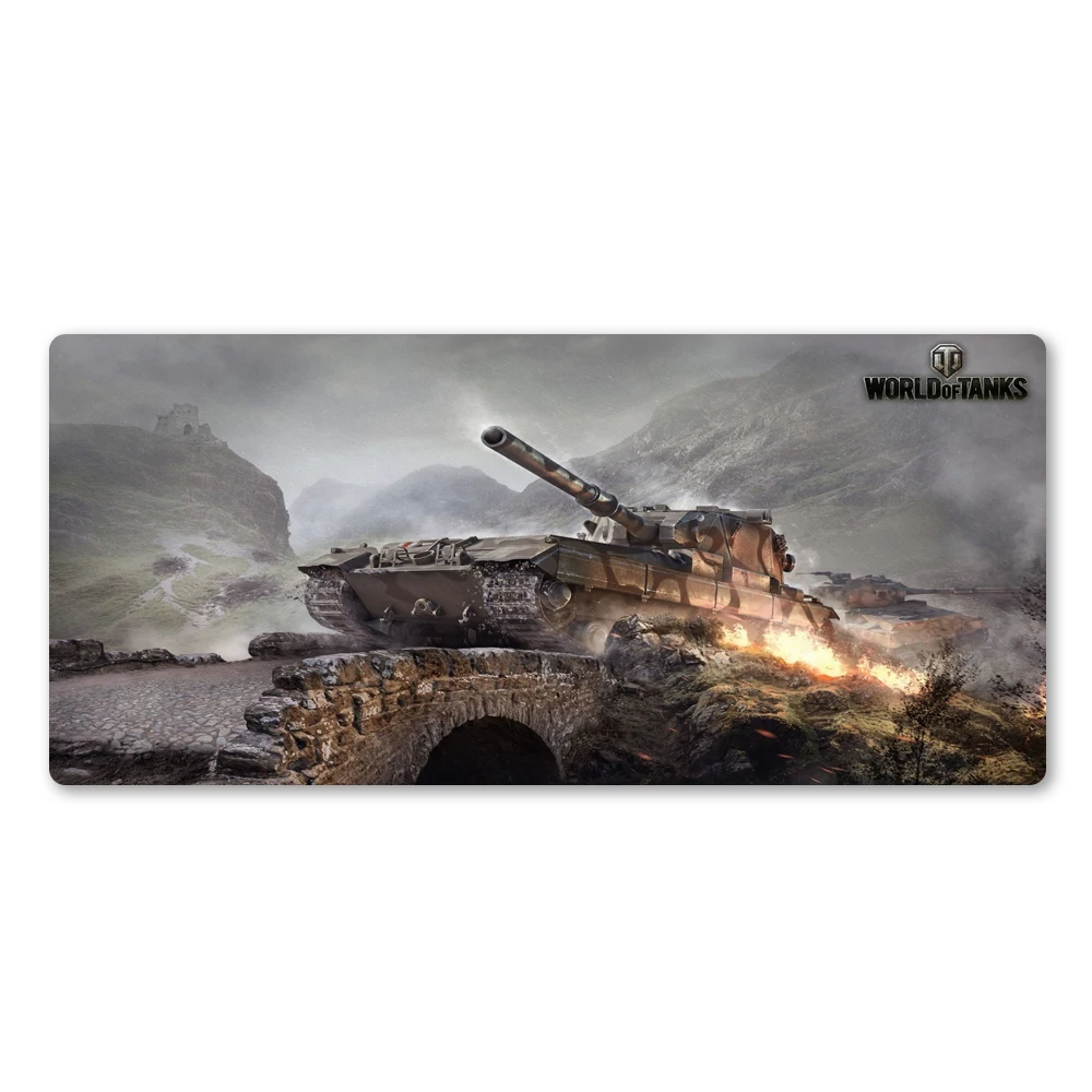 Cool World Of Tanks коврик для мыши на мостике большой коврик для Мыши Компьютерный коврик для мыши Wot супер крутой игровой коврик для мыши для геймера