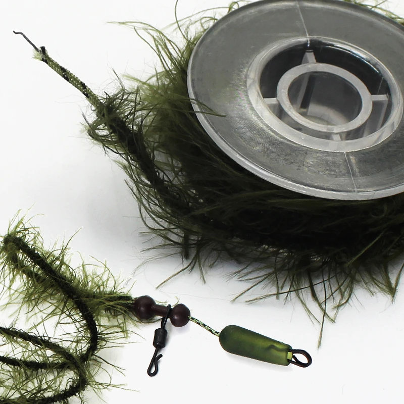 5m Carp Fishing Leadcore Line Leader Camo Weed Effect Leadcore For Carp