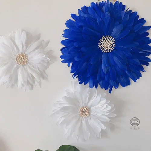 3 pcs 40-30-25cm Макраме, настенный гобелен с перьями, декоративное зеркало, бохо, Декор, колдовство, мексиканские вечерние украшения для дома, аксессуары - Цвет: 3 pcs 40-30-25cm