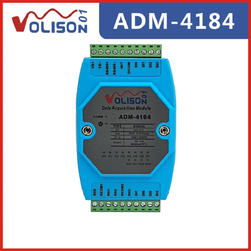 ADM 4184 8 way переключатель сбора стоимости 4 полосное реле модуль управления выходом