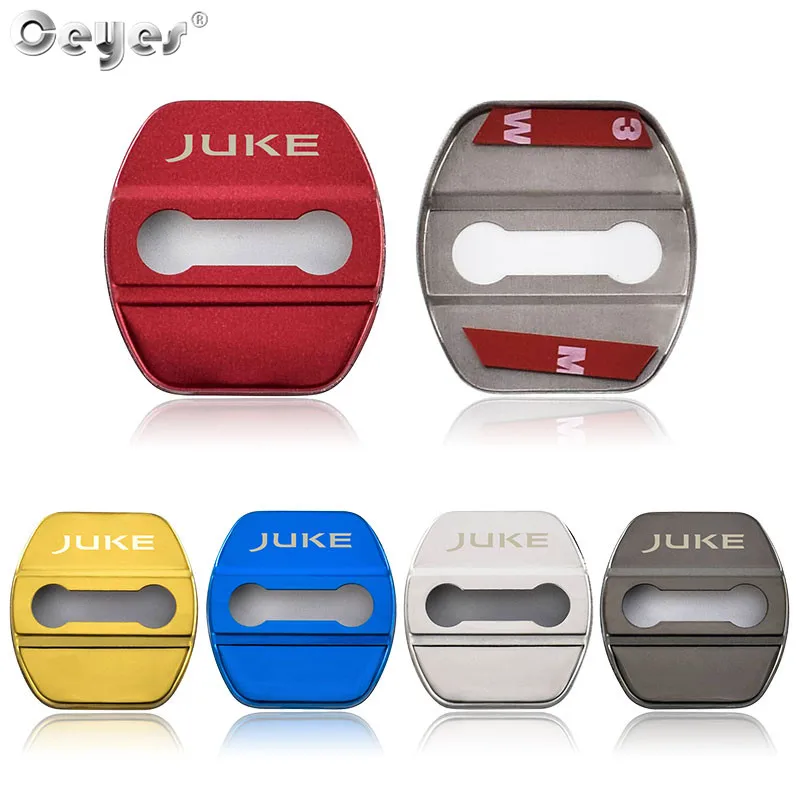 

Ceyes Car Styling Car Door Lock Covers Stickers Case For Nissan Juke Qashqai J11 J10 X-trail Note Tiida Nismo Car Accessories
