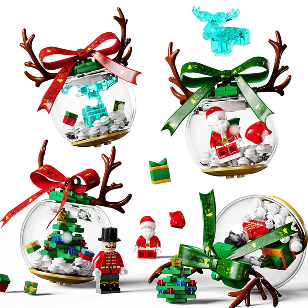 with xmas star decoration. LEGO Christmas Tree 6cm 