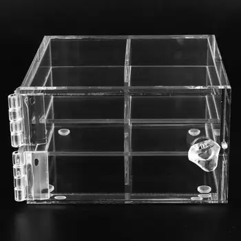 

6 Layers Acrylic False Eyelash Display Box Grafting Eyelash Storage Box Organizer Eye Makeup False Eyelashes Tool Box
