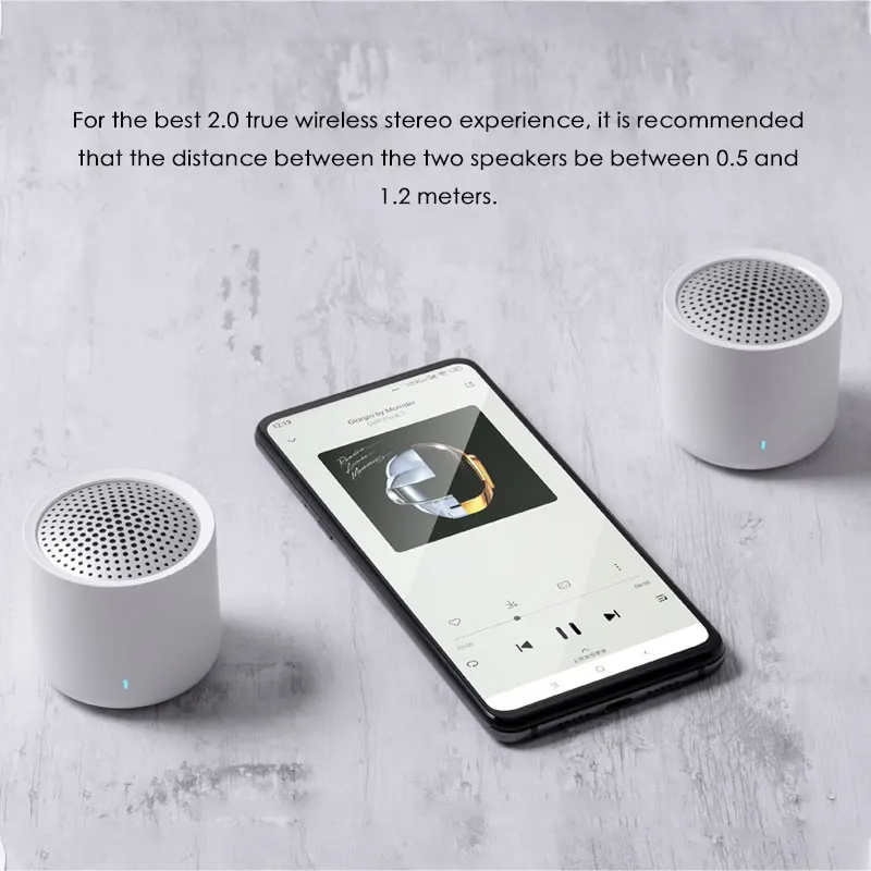  Xiaomi Wireless Portable Bluetooth Speaker 5.0 Mini Music Audio 2.0 TWS Stereo Sound Speaker with M