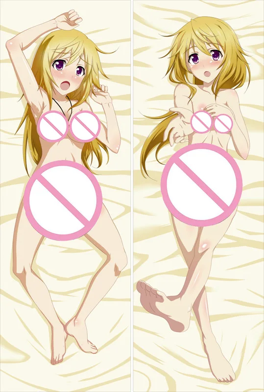 Аниме Infinite Stratos Dakimakura, чехол с персонажами Laura& Huang Lingyin, Чехол на подушку, Charlotte& Houki Hugs, Чехол на подушку - Цвет: S18