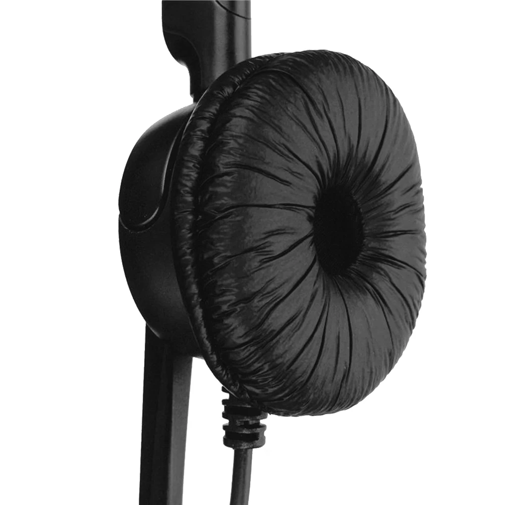 USB Wired Headset for Call Center PC Line Control Mute Button Headphone with Noise Cancelling Microphone Business Headphones