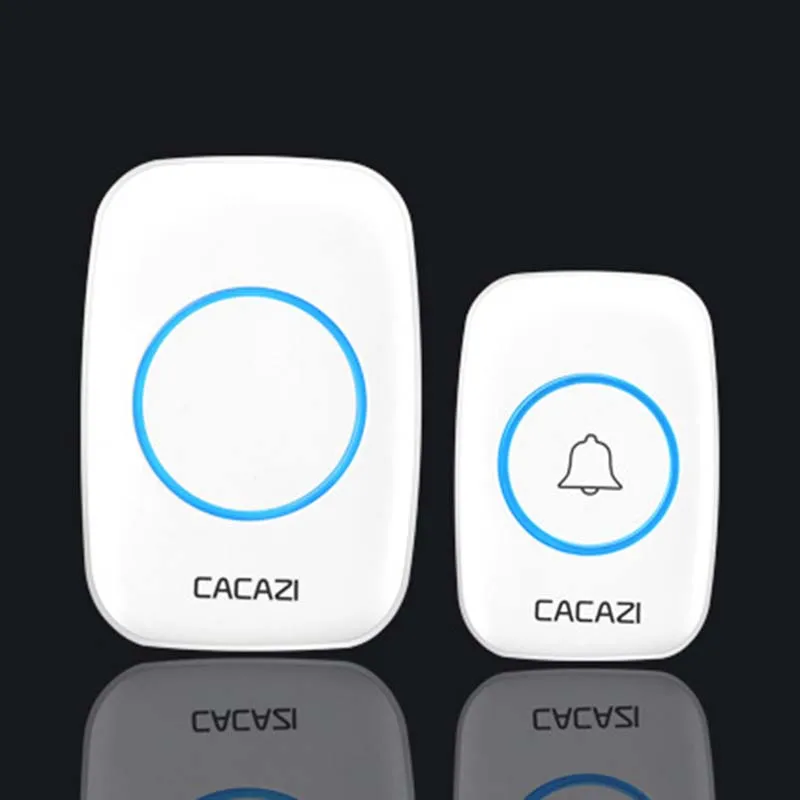 Set Wireless Waterproof Doorbell Remote Control Smart Home Door Bell 36 Chimes