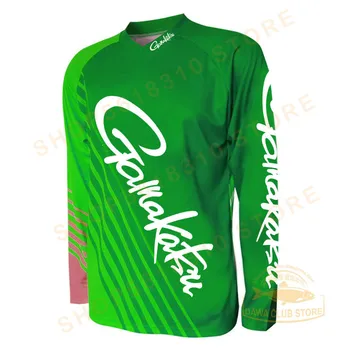 

Daiwa GAMAKATSU Outdoors Fishing Jersey Autumn Fishing Clothes Anti-UV Quick-Dry Clothing Breathable Long Sleeve Fishing Shirt