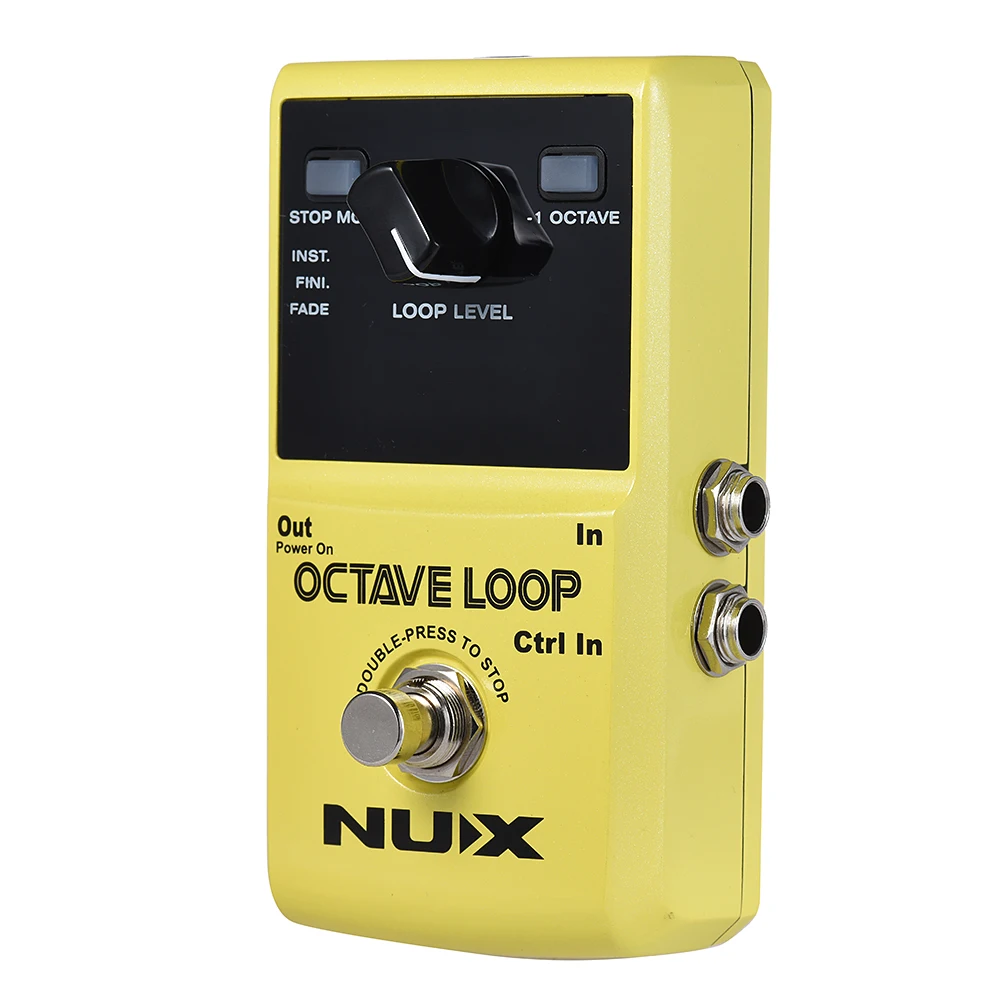 

Hot New OCTAVE LOOP Guitar Loop Pedal Looper 5 Minutes Recording Time with Built-in -1 Octave Effect