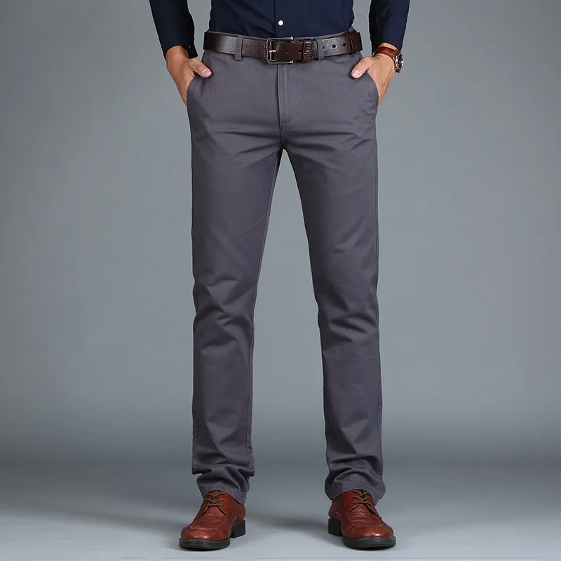Mens cotton dress pants Outlet